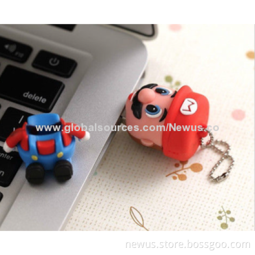 3D Super Mario USB Flash Drives, 2GB-32GB 2.0/3.0 Pen Sticks